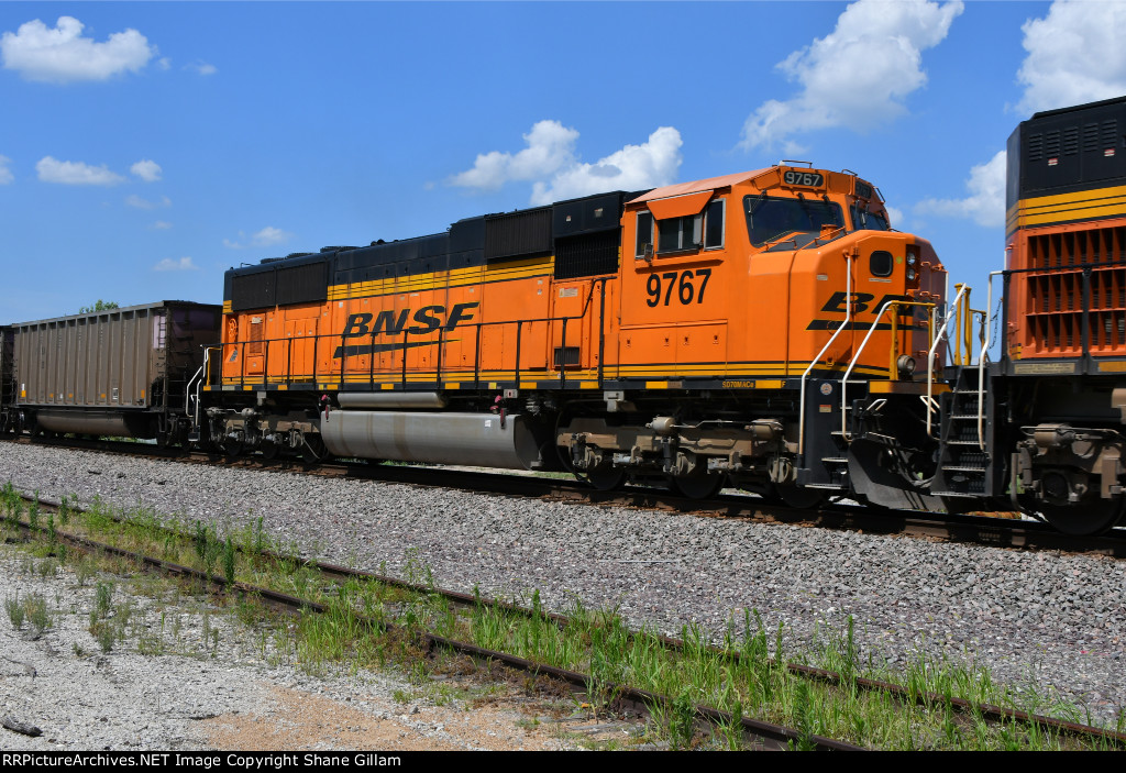 BNSF 9767 Roster shot.